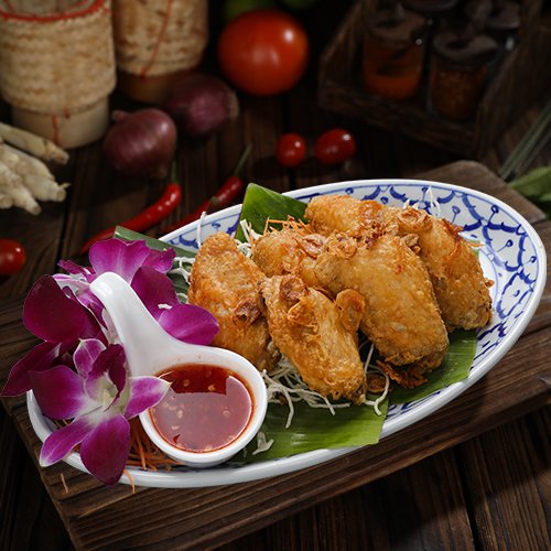 Deep Fried Chicken Wingettes