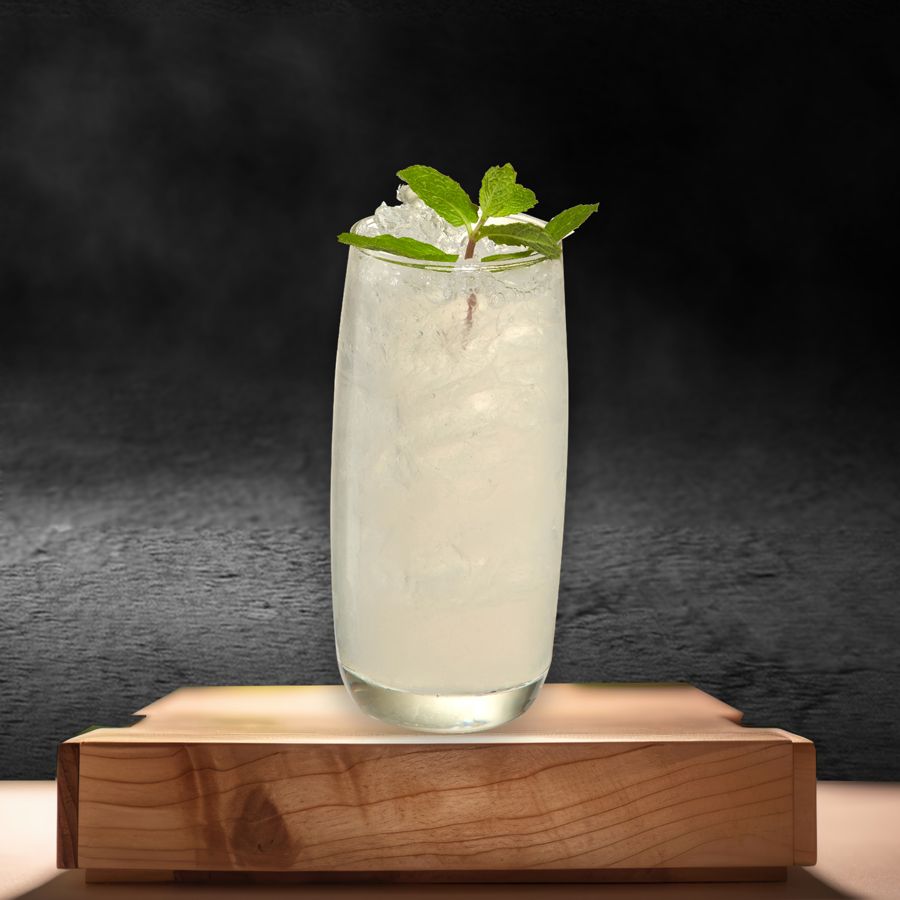 Thai Ice Mint Soda with Lime