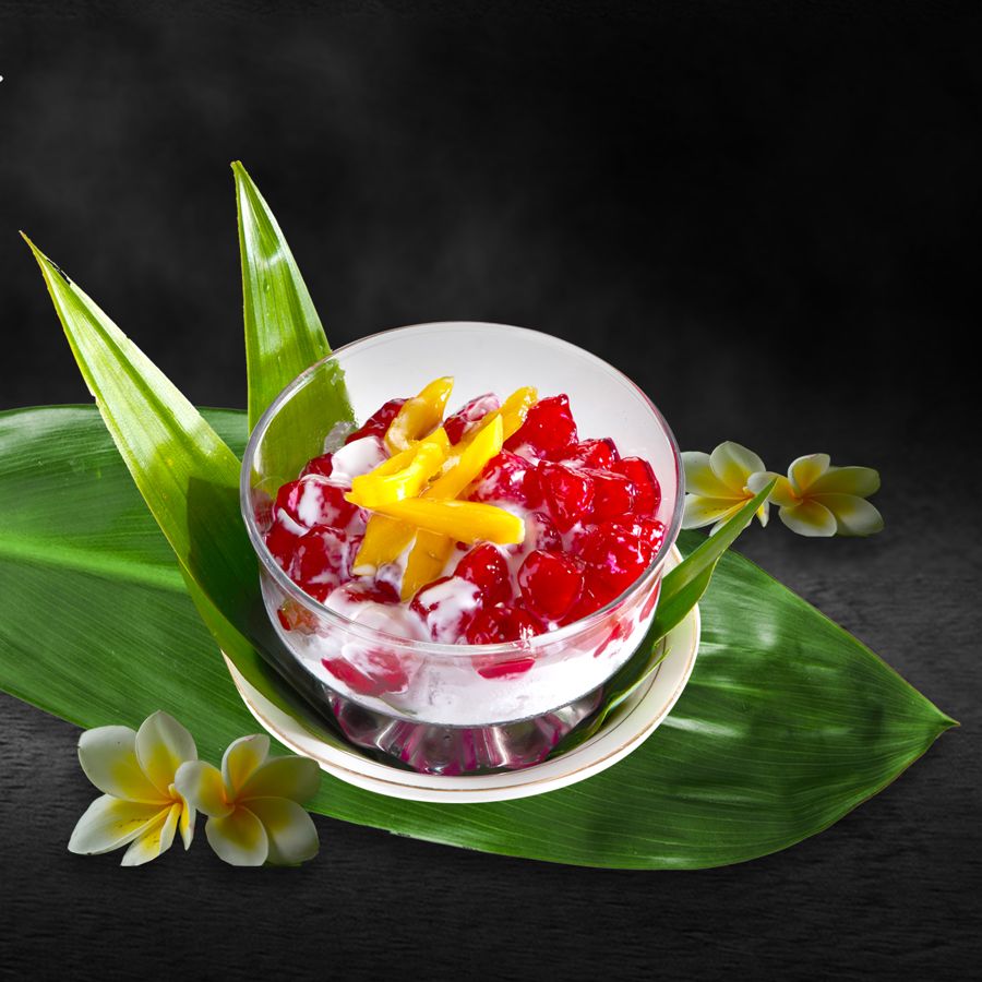 Thai Ruby with Coconut Milk (Thap Tim Krop)