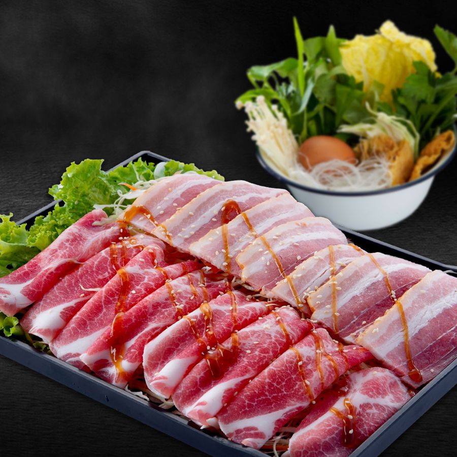 Pork Slice & Bacon Set