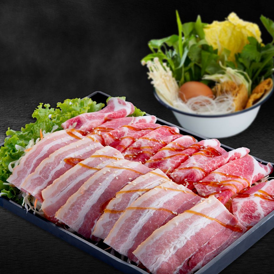 Pork Belly & Pork Slice Set