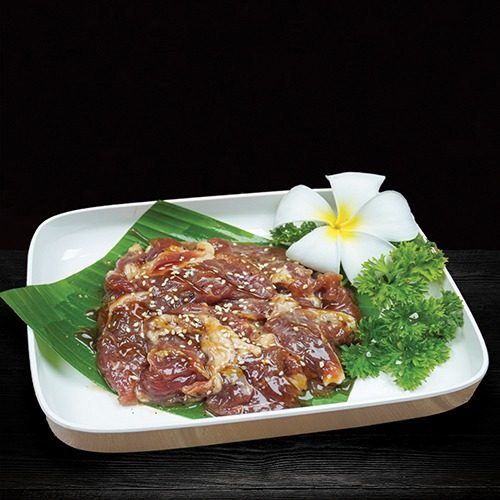 Marinated Black Pepper Beef Chop
