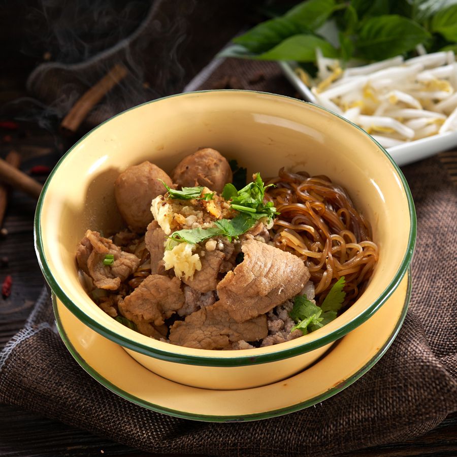 Thai Dry Pork Noodles