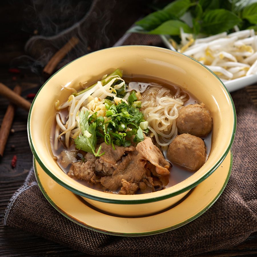 Thai Pork Noodle Soup