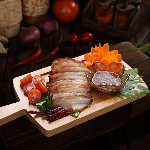 BBQ Pork Neck Marinated with Thai Sauce (Kor Moo Yang)