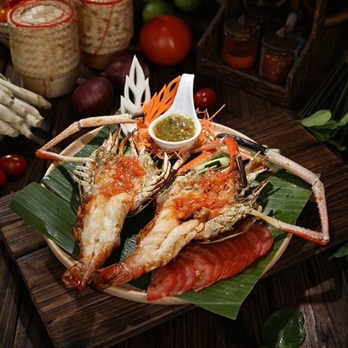 BBQ Giant River Prawns