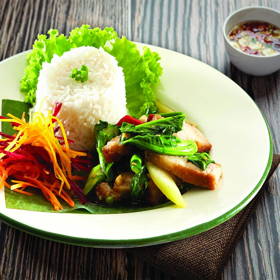 Spicy Stir-Fried Kailan