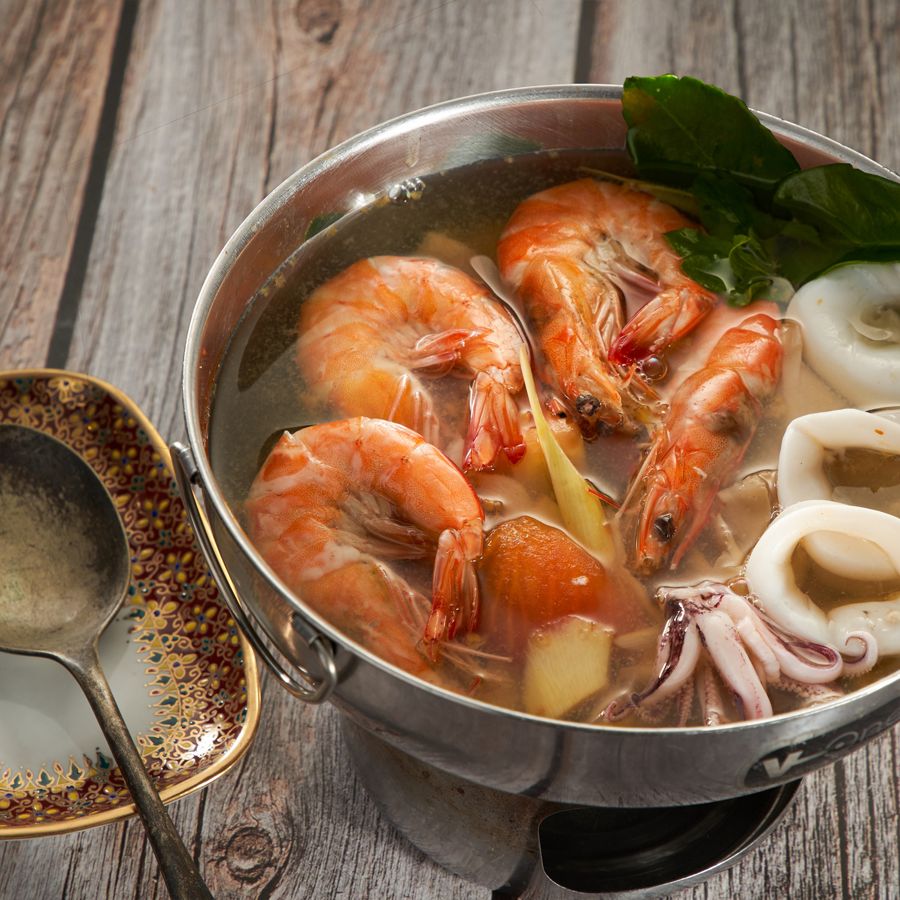 Spicy Clear Tom Yum Soup