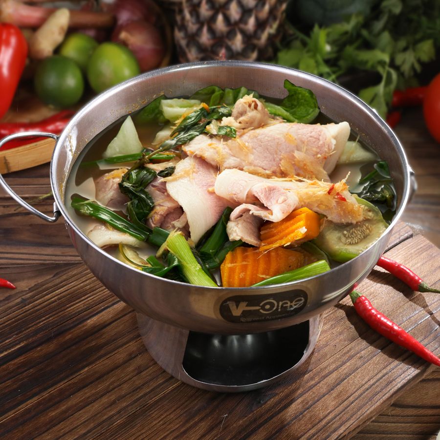 Spicy Vegetable Soup with Fermented Fish