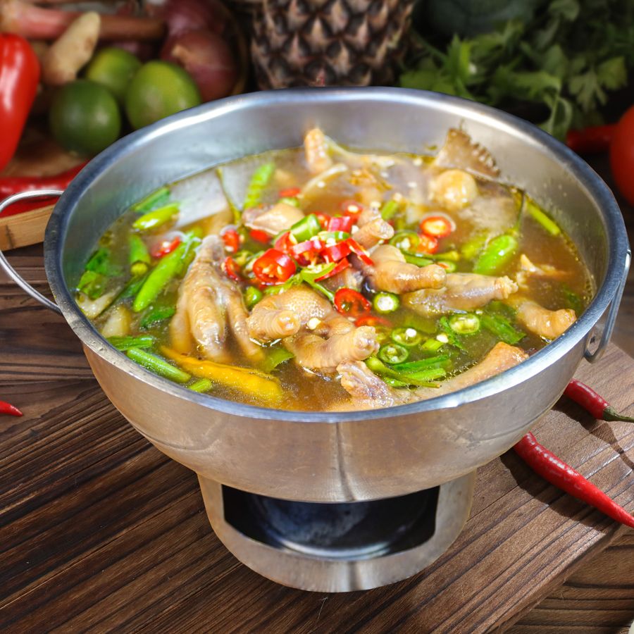 Spicy Chicken Feet Soup