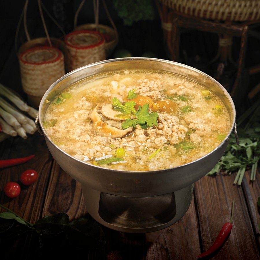 Minced Pork Soup with Sour Plum