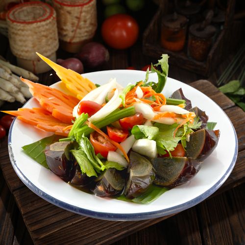 Spicy Century Egg Salad