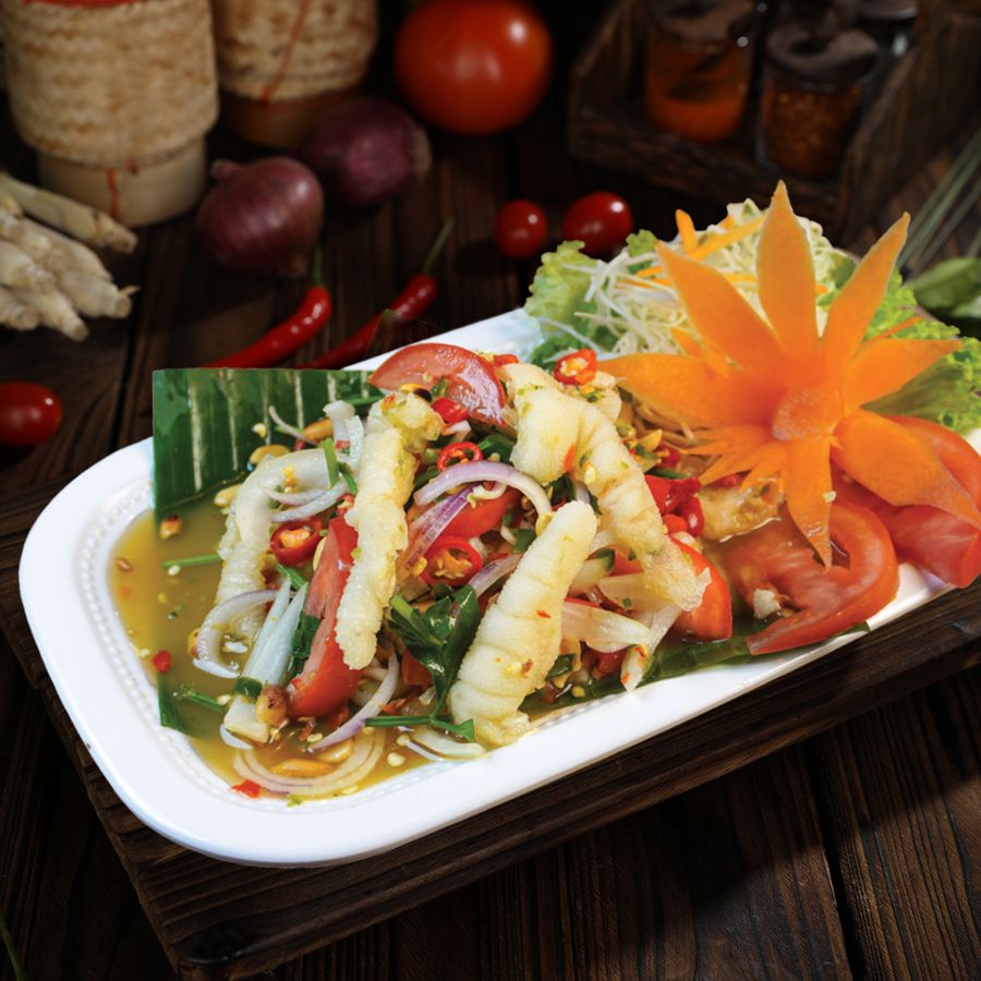 Spicy Chicken Feet Salad (Yum Teen Gai)