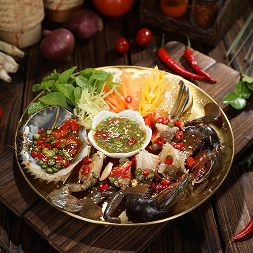 Spicy Raw Crab Roe Marinated in Soy Sauce