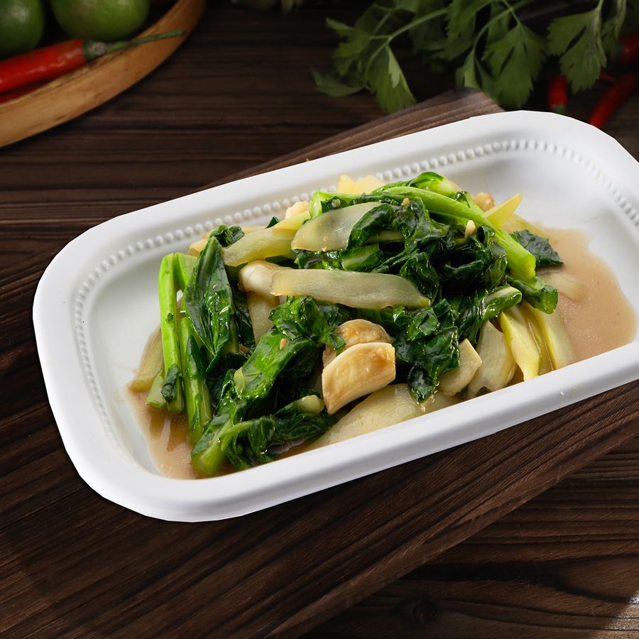Spicy Stir-Fried Kailan