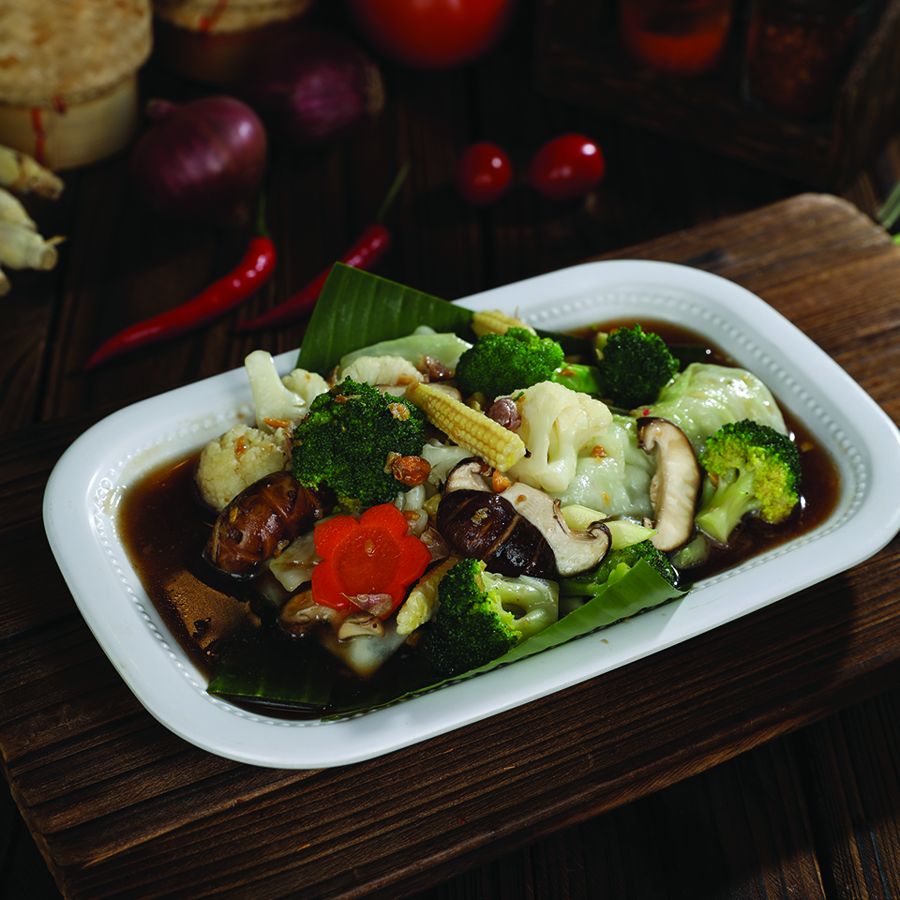 Stir-Fried Mixed Vegetables with Mushroom
