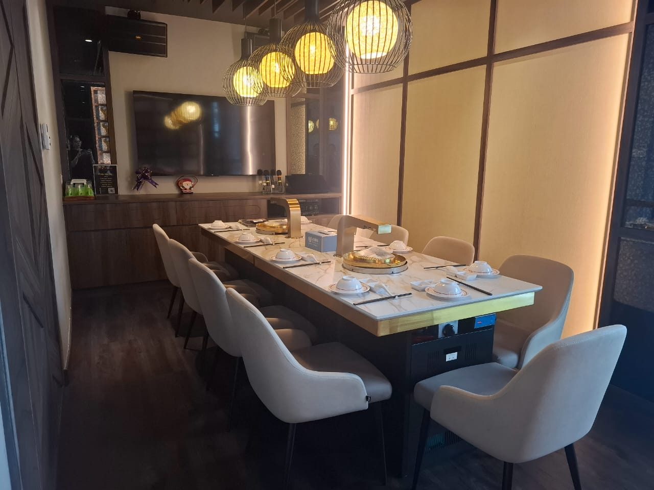 VIP karaoke room at Krua Thai Moo-ka-ta Damansara Uptown